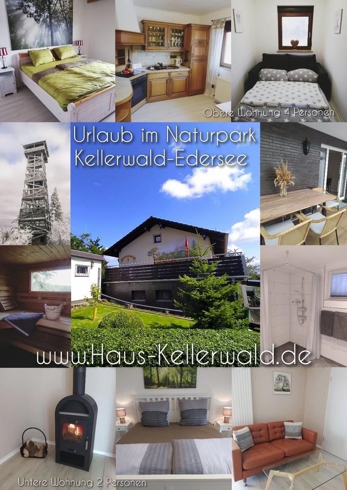 Thumbnail-Ferienwohnung FeWo Ferienhaus Haus Kellerwald, Kellerwald-Edersee
