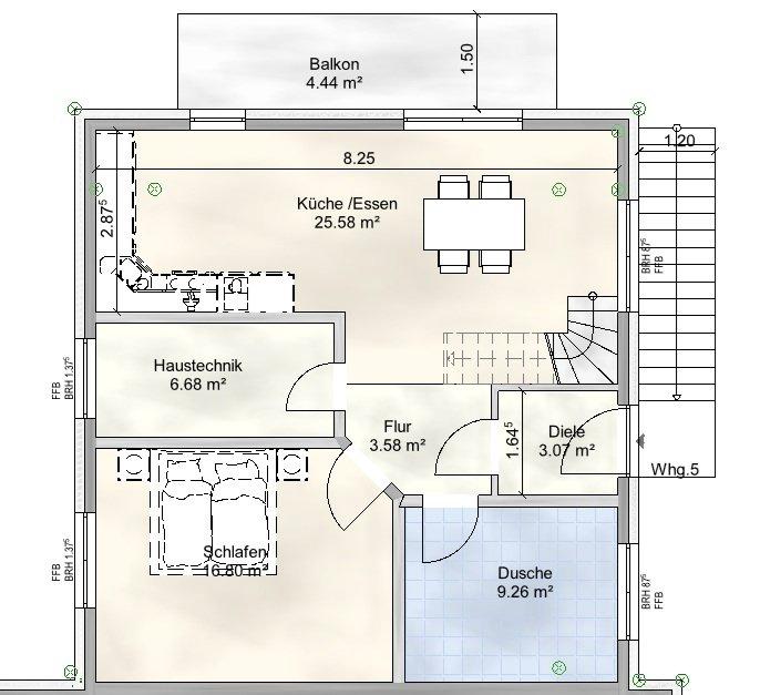 Thumbnail-3,5-Zimmer Neubau Wohnung über 2-Ebenen zu vermieten