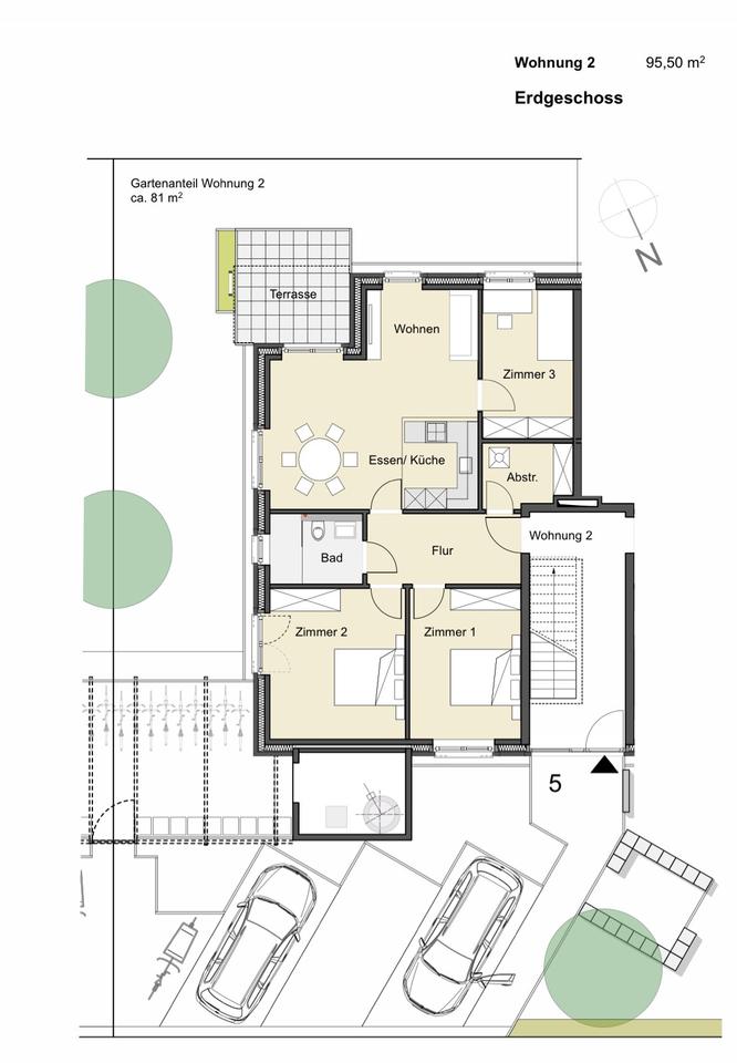 Thumbnail-Neubauwohnung Erdgeschoss
