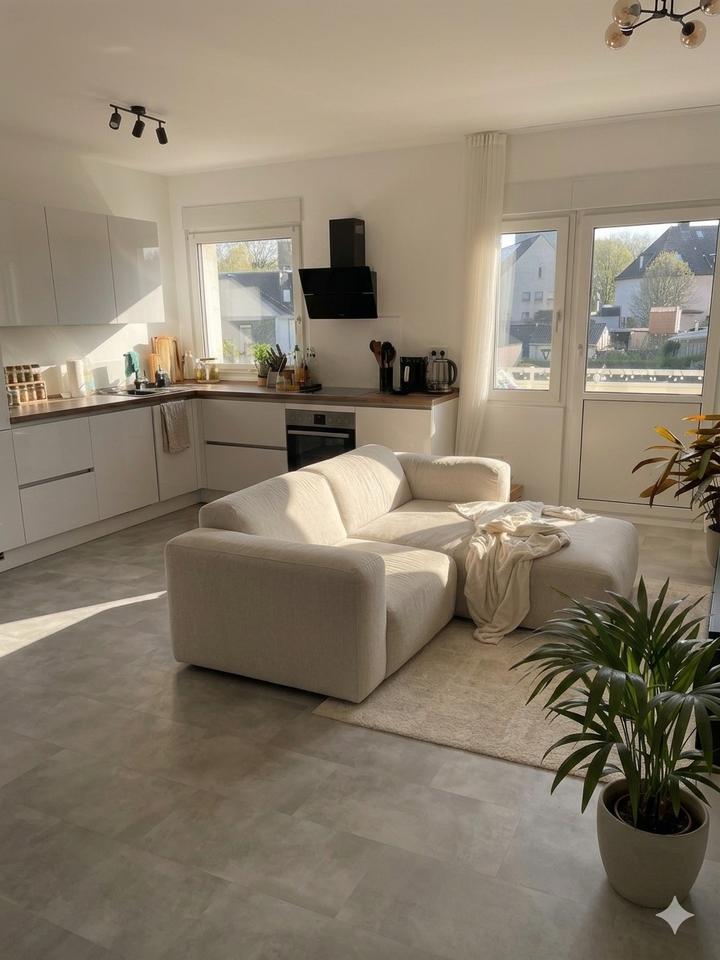 Thumbnail-Moderne Helle Wohnung mit Sonnenbalkon&Regendusche&offener Küche