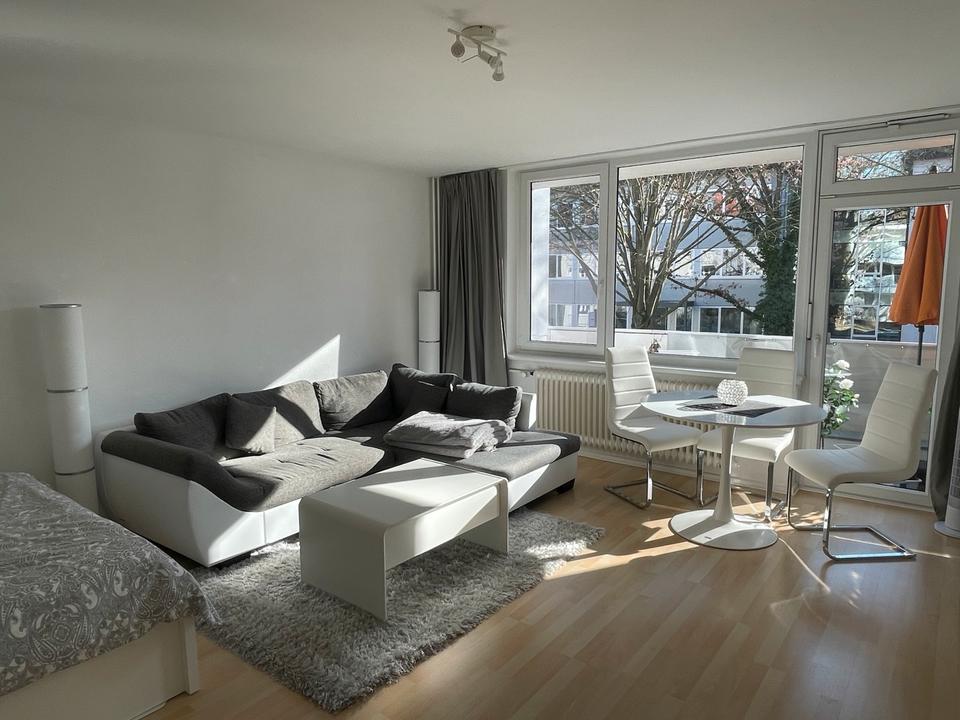 Thumbnail-Sonnig, möbliert, ruhig – 1-Zimmer-Wohnung in Zehlendorf