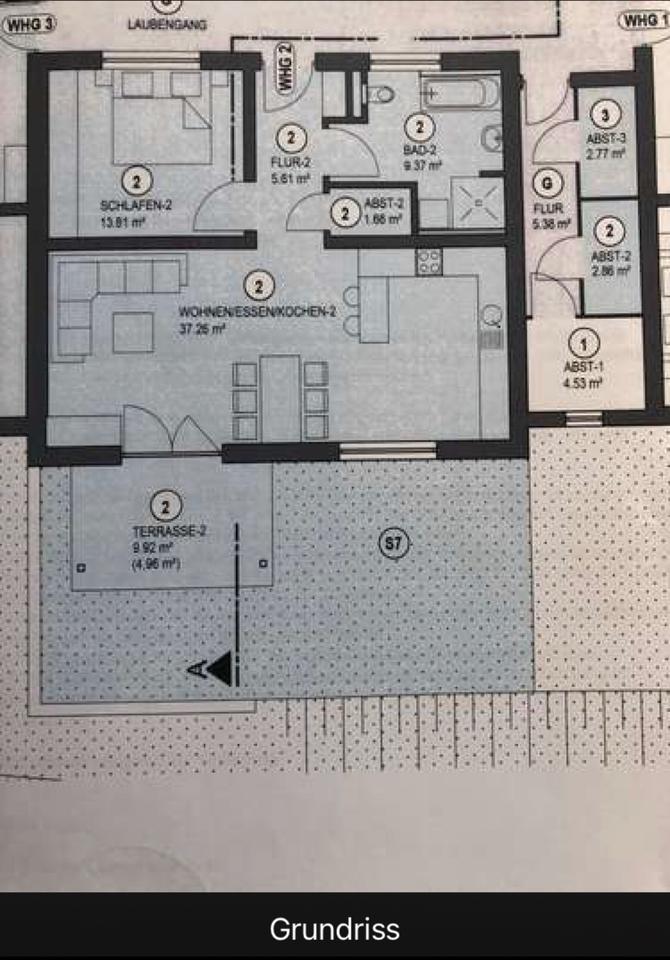 Thumbnail-2-Zimmer-Erdgeschosswohnung