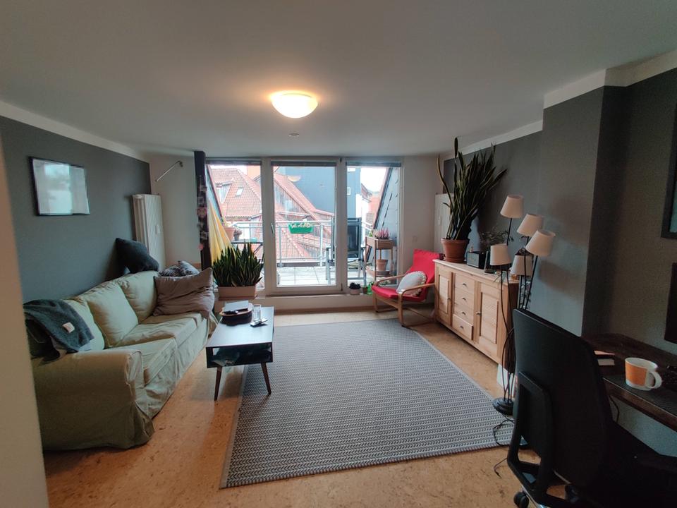 Thumbnail-3-Zimmer-Dachgeschosswohnung mit Loggia in der Bielefelder Altstadt