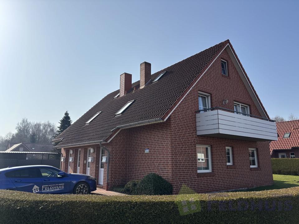 Thumbnail-Gemütliche 2-Zimmer-Oberwohnung mit ausgebauten Spitzboden in Moormerland-Veenhusen!