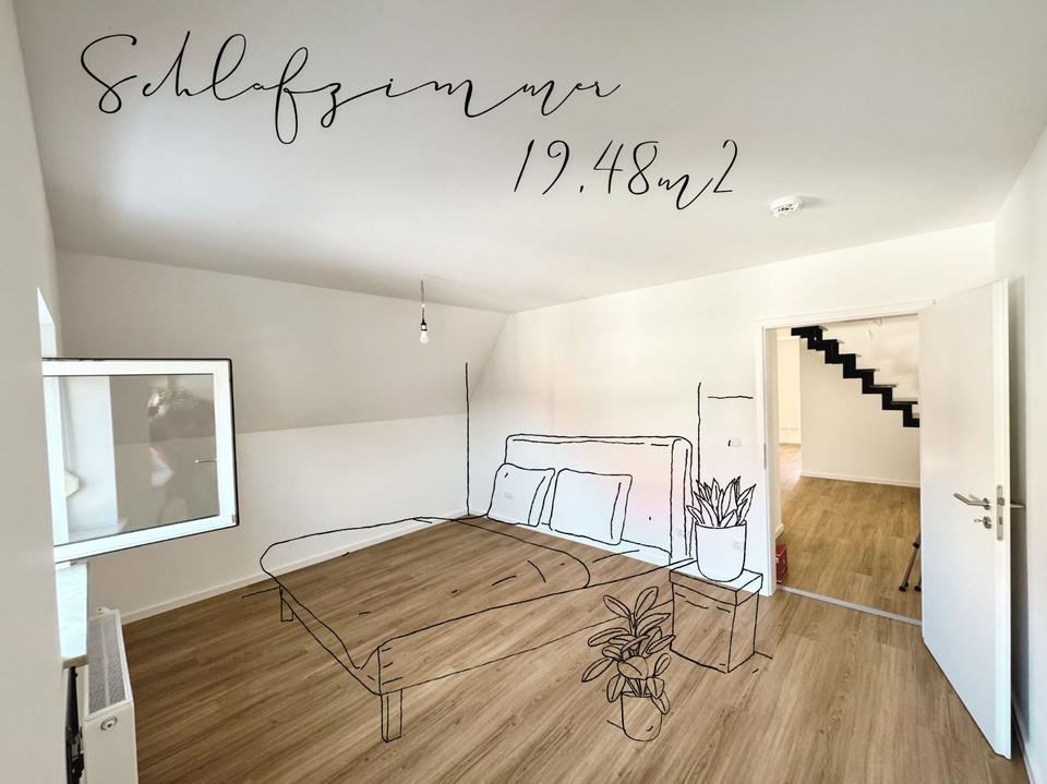 Thumbnail-frisch renovierte, helle und charmante 3-Zimmer-Maisonettewohnun