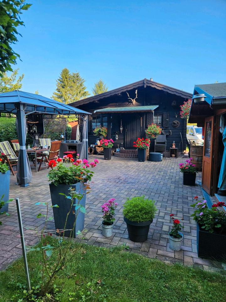 Thumbnail-Privatgrundstück mit Blockbohlenhaus in Neuruppin