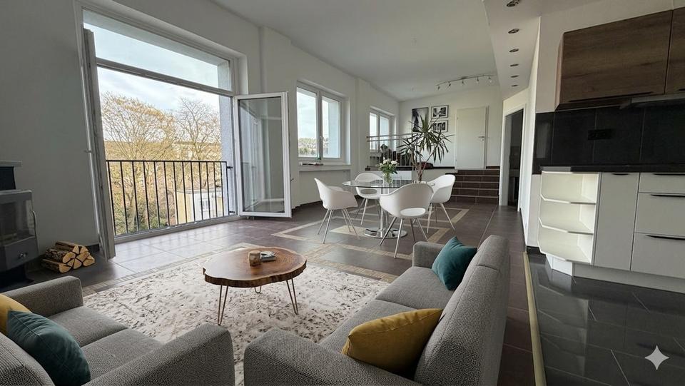 Thumbnail-Loft, Erstbezug | EBK, Bad mit Wanne & Dusche | Kamin | Stellplatz | Energie B | Barmen-Zentrum