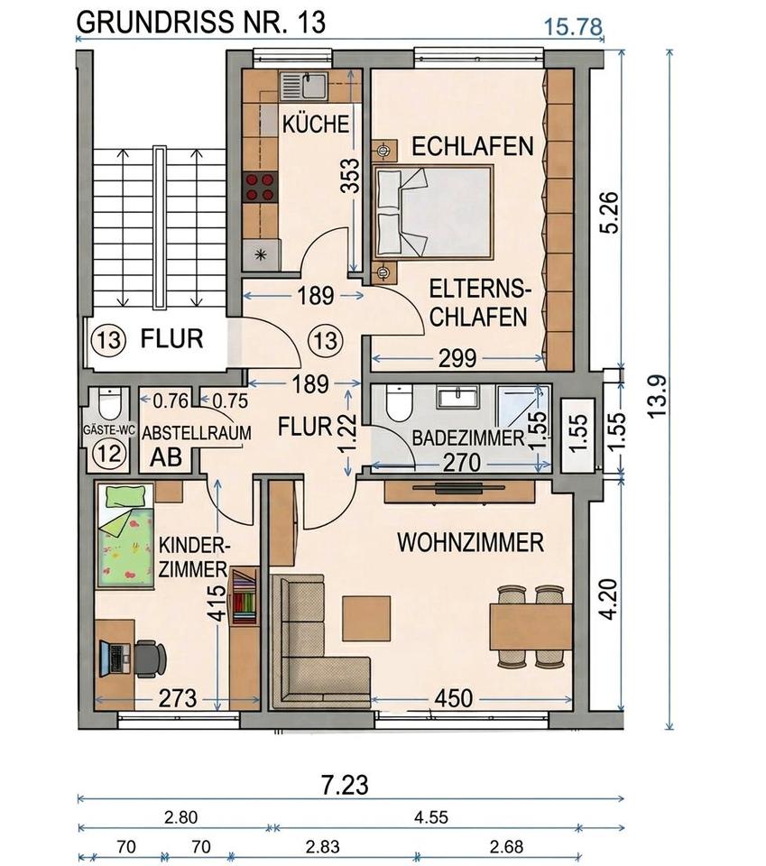 Thumbnail-3 Zimmer Wohnung in Essen 45145 Paul-Goerens-Str