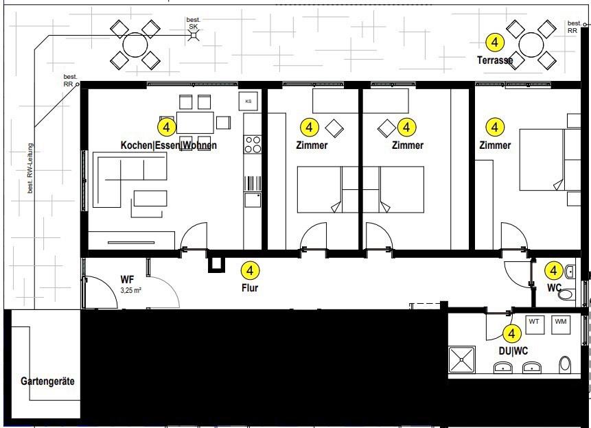 Thumbnail-Schöne 3,5-Zimmer-Wohnung in ruhiger Lage