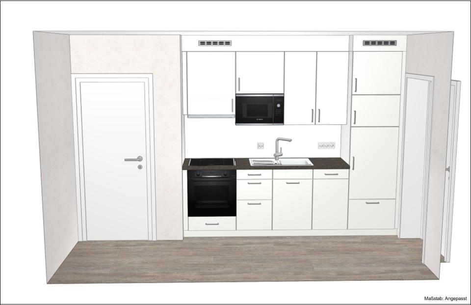 Thumbnail-Moderne 2-Zimmer- Wohnung EG in zentraler Lage von Meppen