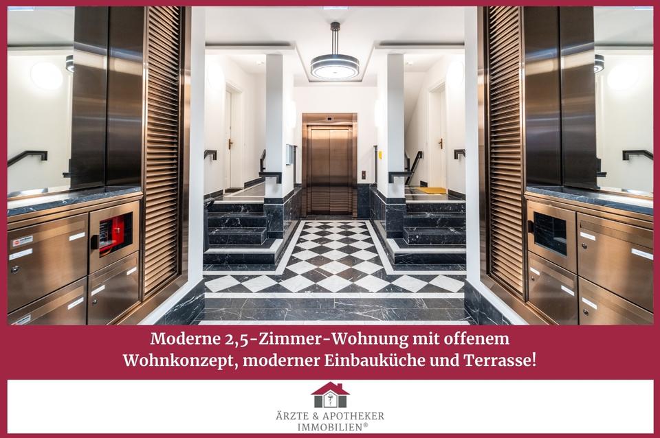 Thumbnail-Moderne 2,5-Zimmer-Wohnung mit offenem Wohnkonzept, moderner Einbauküche und Terrasse!