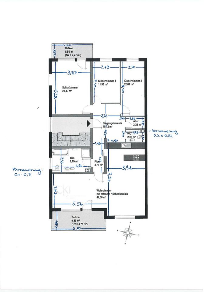 Thumbnail-127m² Wohnung mit Balkonen & Garten Obergiesing