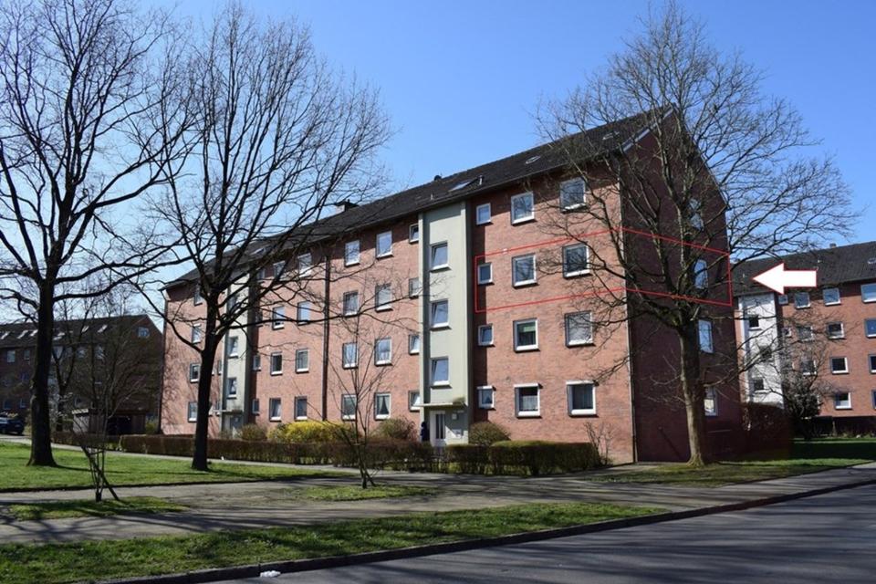 Thumbnail-3 Zimmer Wohnung in Schleswig mit Balkon,Keller u. Abstellraum