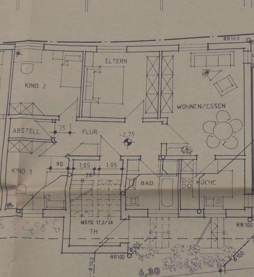 Thumbnail-3-4 Zimmer Wohnung in Heustreu Nähe Bad Neustadt zu vermieten
