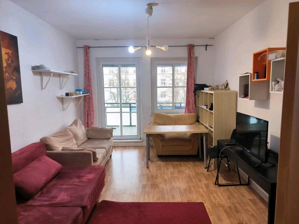 Thumbnail-Sonnige 2-Zimmer-Wohnung, möbliert, direkt an der TU Dresden