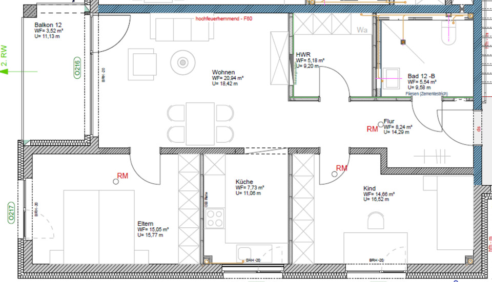 Thumbnail-3-Zimmer Mietwohnung zentral in Sundern !