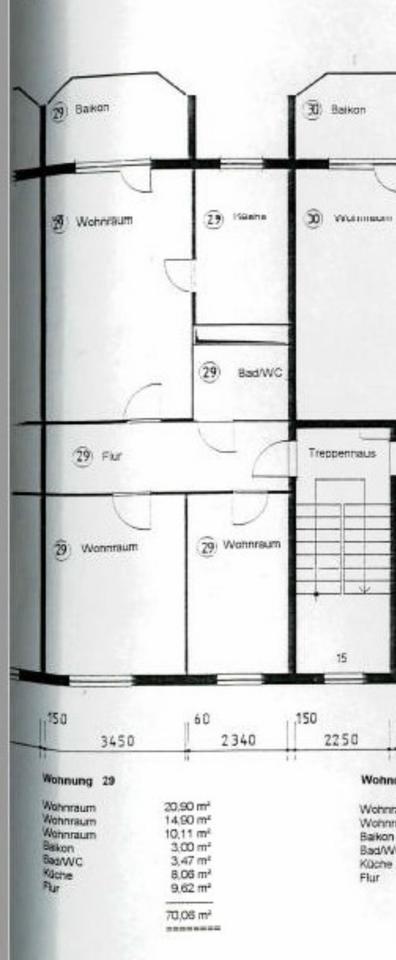 Thumbnail-Neu renovierte 3 Zimmer Wohnung 70qm in 17033 Neubrandenburg