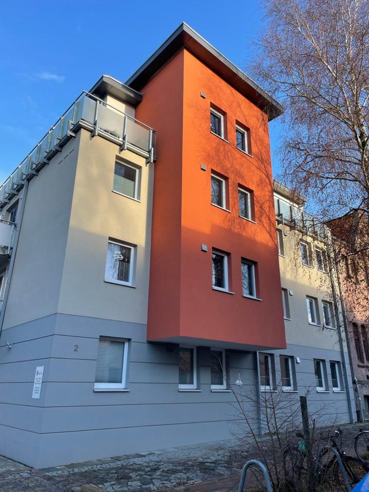 Thumbnail-2-Raum-Wohnung in Greifswalder Innenstadt mit Badewanne