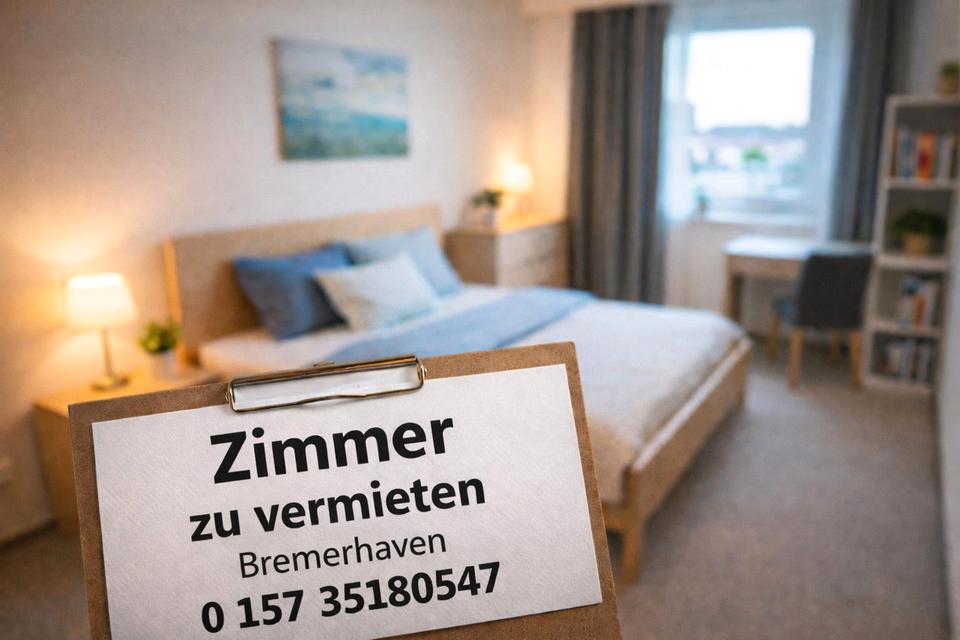 Thumbnail-Möbliertes Zimmer in Bremerhaven – sofort frei – WLAN