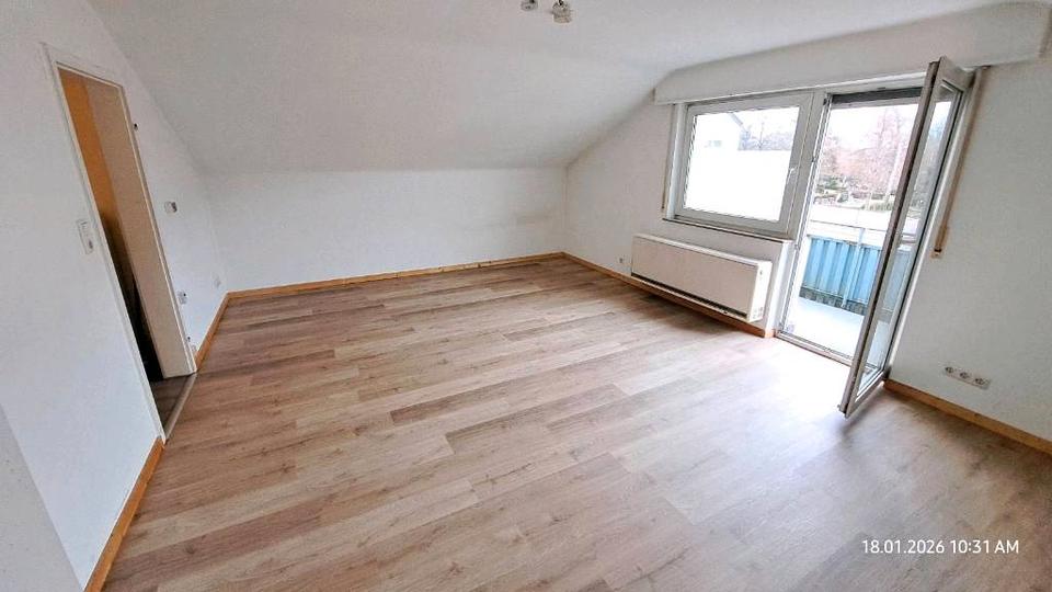 Thumbnail-Helle 1-Zimmer Wohnung mit Balkon und Einbauküche in Kornwestheim
