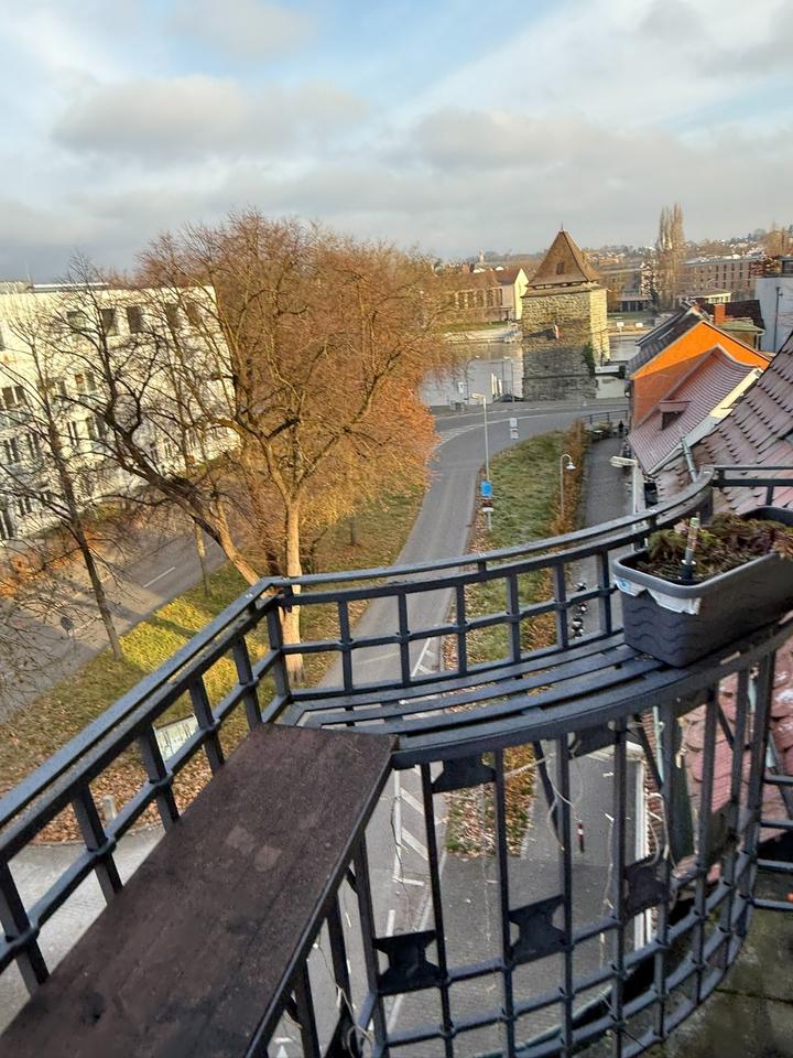 Thumbnail-Altbauwohnung im Zentrum von Konstanz mit Blick auf den Seerhein
