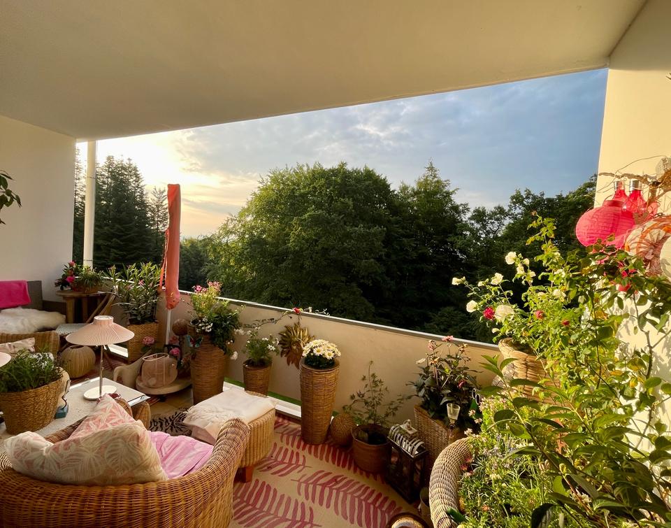 Thumbnail-Bredeney, 64 qm, 2 Zimmer, Sonnenbalkon mit Fernsicht