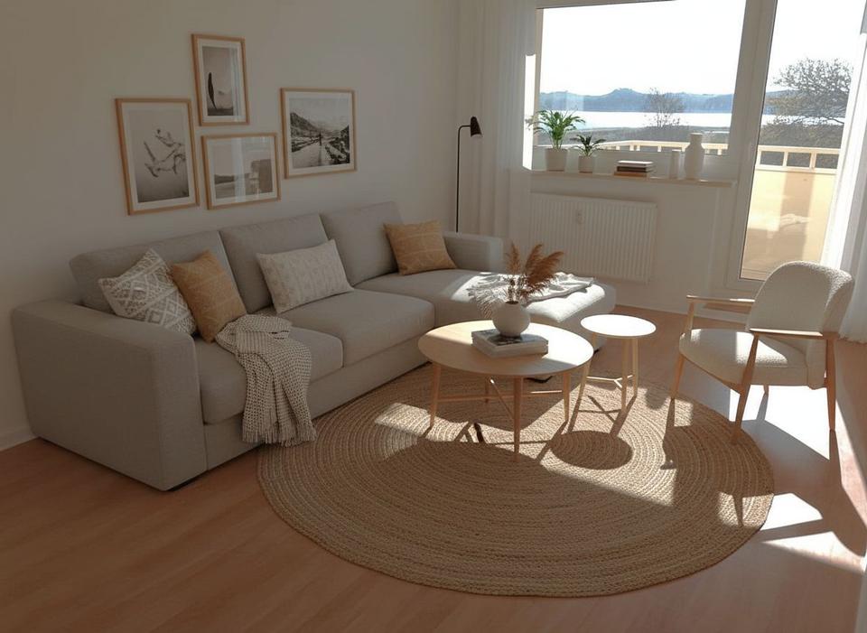 Thumbnail-Helle 4-Zimmer-Wohnung mit Seeblick in Sellin Siedlung am Wald