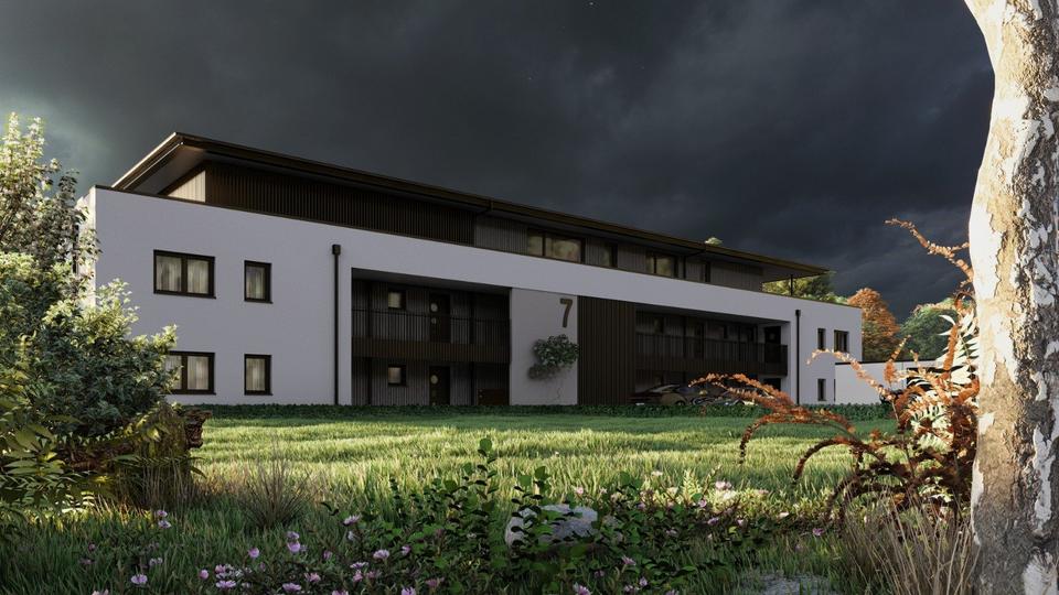 Thumbnail-Moderne Neubau-Mietwohnung mit Bergblick in 84375 Kirchdorf am In