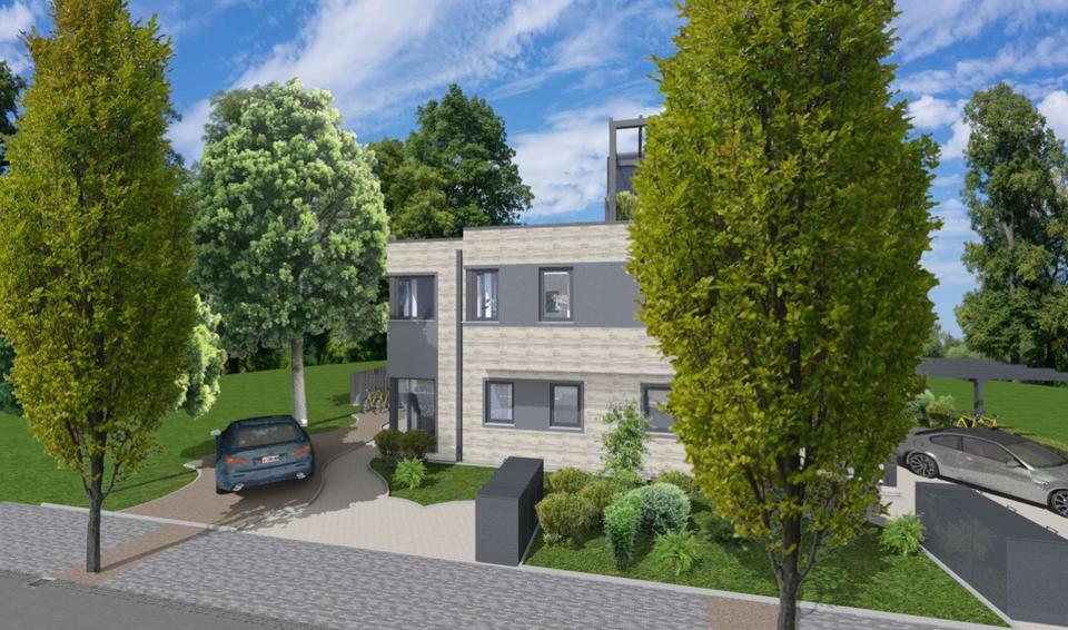 Thumbnail-Neubau Doppelhaushälfe an der Elbe in Dresden-Kleinzschachwitz