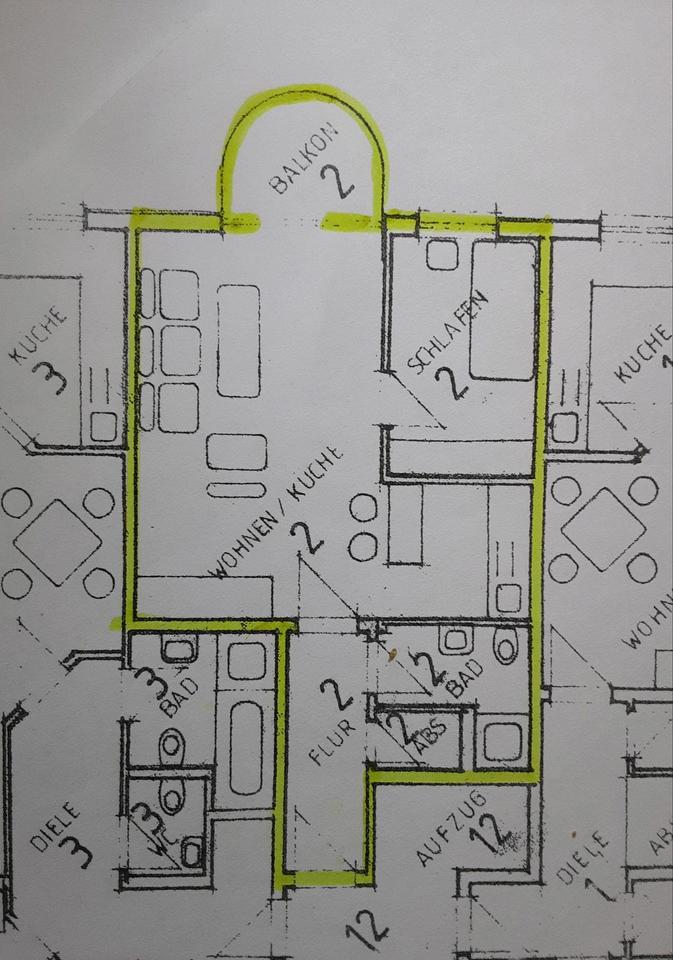 Thumbnail-Zwei Zimmer Wohnung