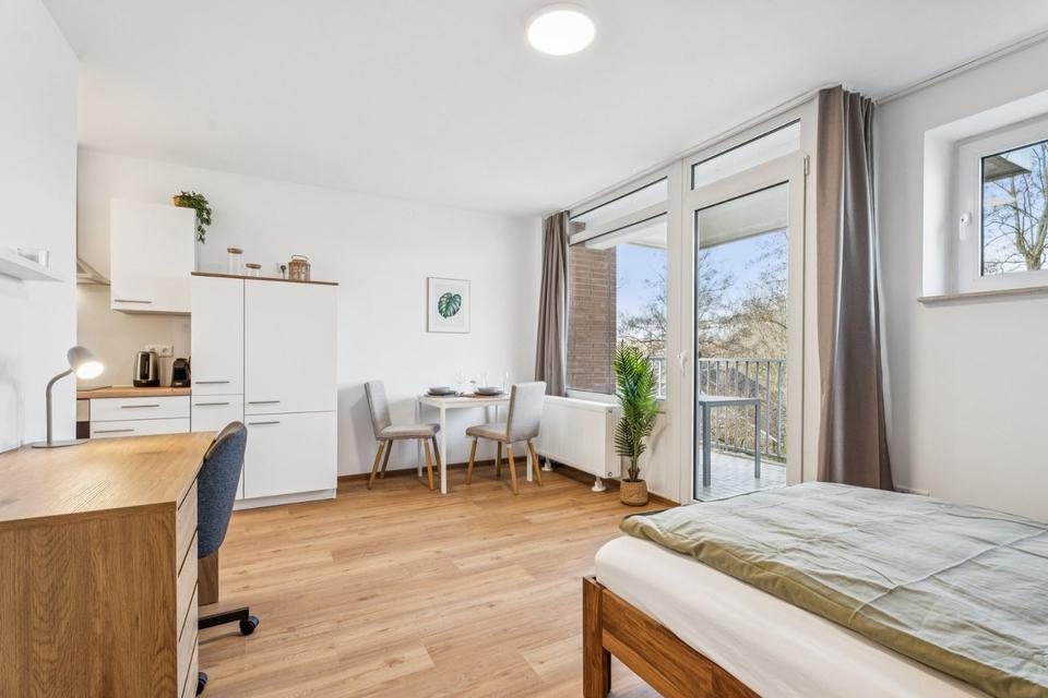 Thumbnail-Kompl. eingerichtetes Studio in Münster & All-In Miete