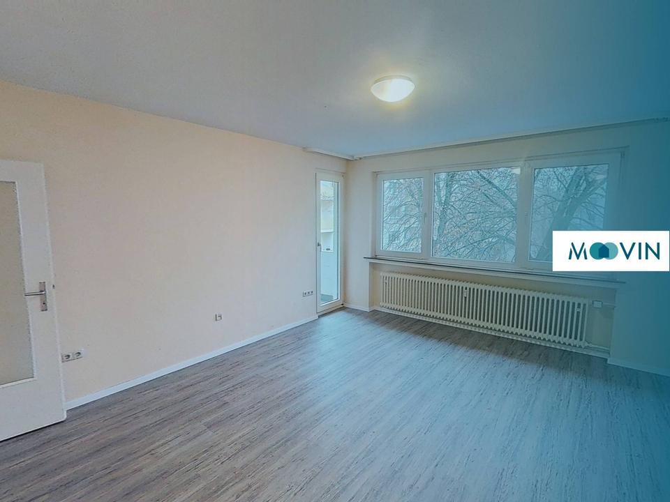 Thumbnail-Moderne und gut geschnittene 3-Zimmer-Wohnung mit BALKON
