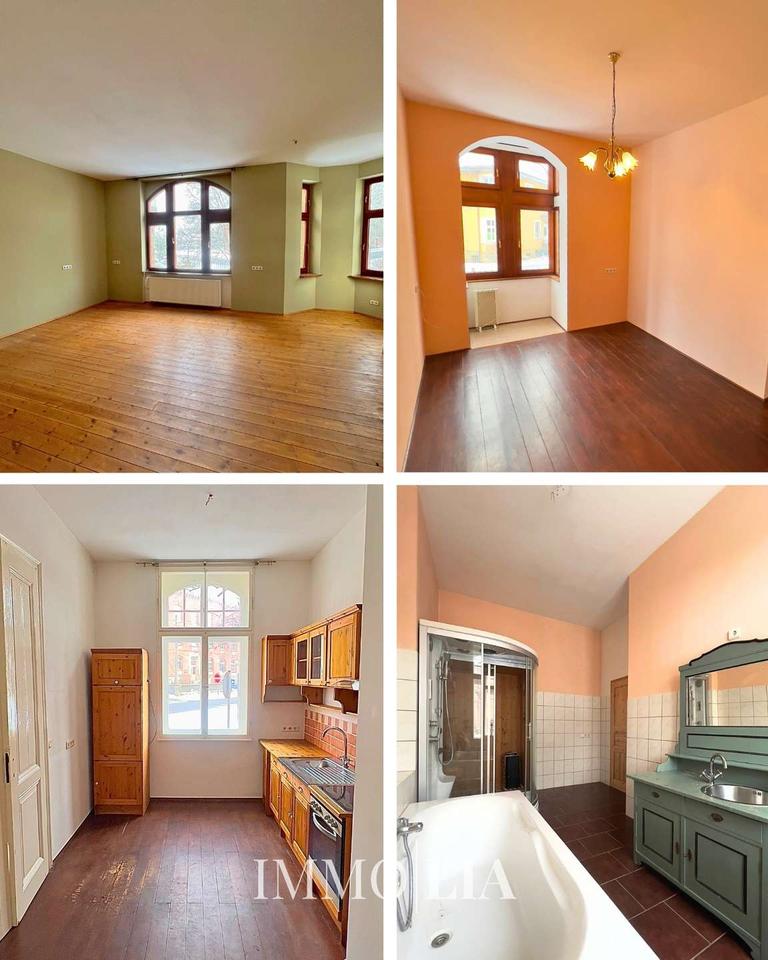 Thumbnail-3 Zimmer Altbauwohnung mit EBK, Badezimmer mit Wanne und Dusche, Balkon, Gartennutzung