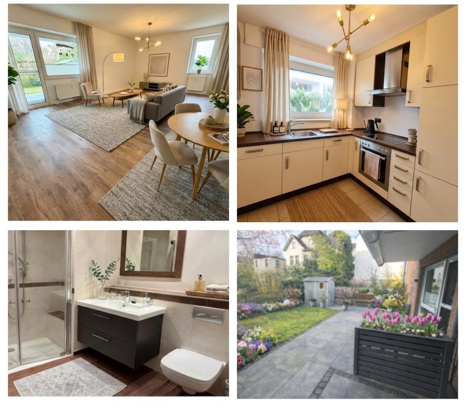 Thumbnail-2-Zimmer-Gartenwohnung mit EBK in Hilden-Zentrum Barrierefreie