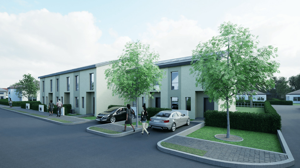 Thumbnail-Letztes Reihenhaus KFW40*QNG möglich* 101m² 4Zi 39118MD