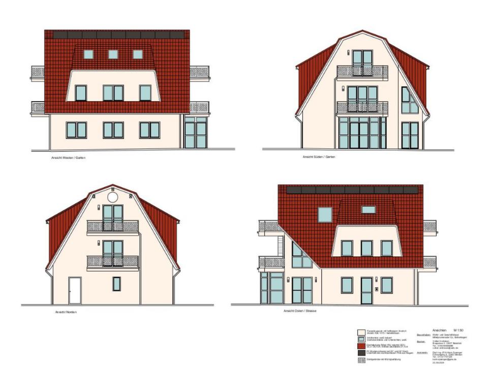 Thumbnail-Einmalige Gelegenheit am Boltenhagener Immobilienmarkt: 3 ZKB 72 m² Neubauwohnung im historischen Ortszentrum, Wintergarten u. Terrasse, altersgerecht
