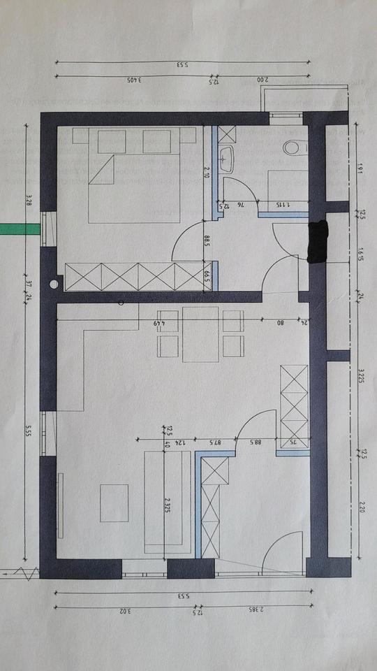 Thumbnail-2 Zimmer Wohnung ab 1.5.