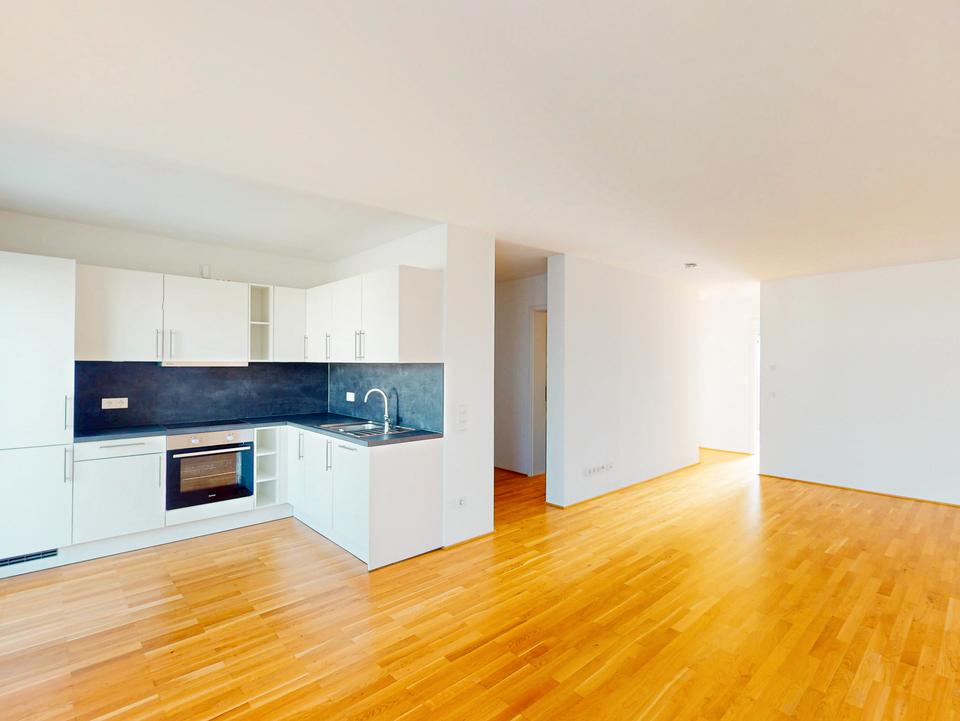 Thumbnail-Modern geschnittene 4-Zimmer-Erdgeschosswohnung mit 2 Bäder und EBK
