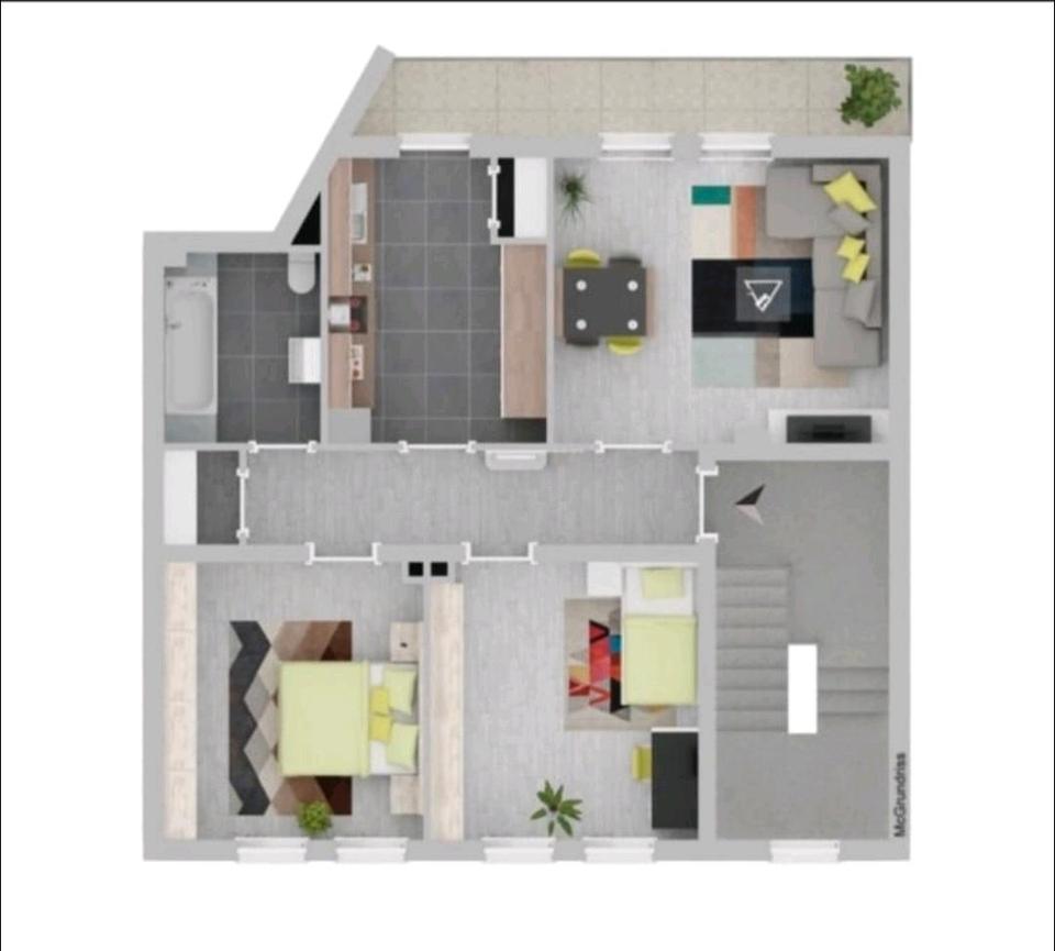 Thumbnail-Frisch sanierte 3-Zimmer-Wohnung in guter Lage von Saarbrücken