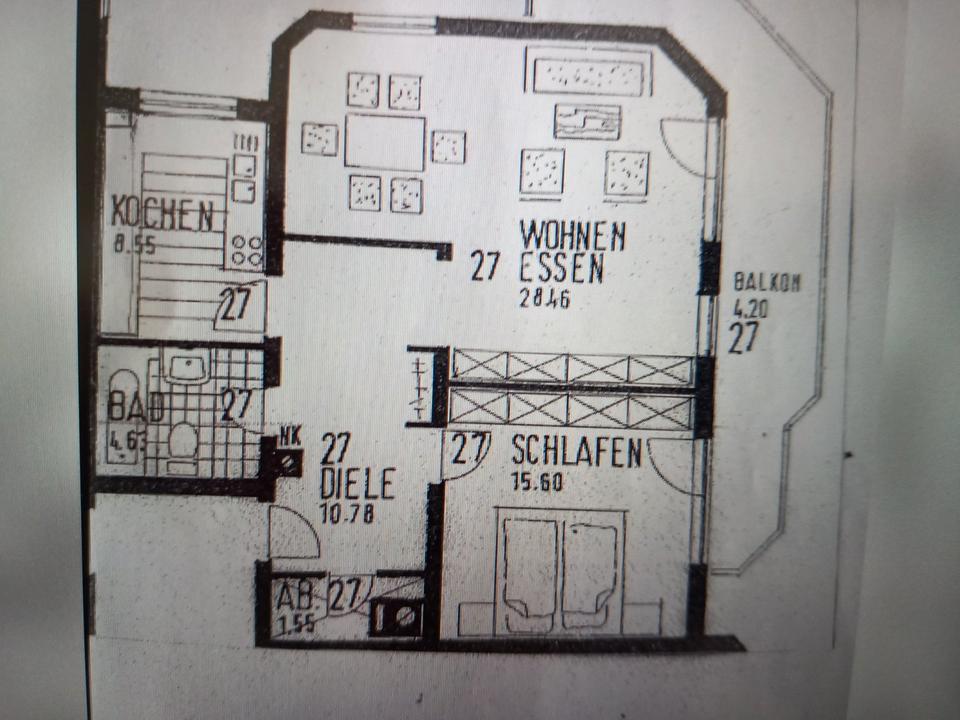 Thumbnail-75 qm Wohnung mit Garage in Saarbrücken-St.Johann