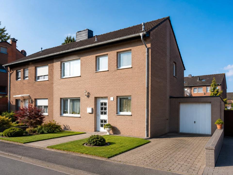 Thumbnail-Familienfreundliche Doppelhaushälfte mit Garage und Garten