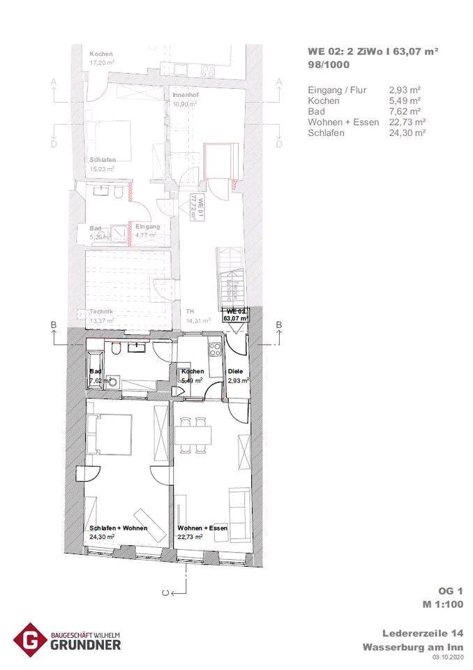 Thumbnail-2-Zimmer-Wohnung in der Altstadt Wasserburg