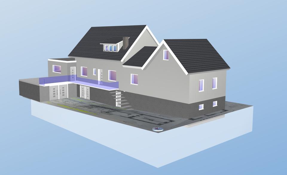 Thumbnail-großzügiges Einfamilienhaus 140m2 plus Nebenhaus 56m2 mit ISFP