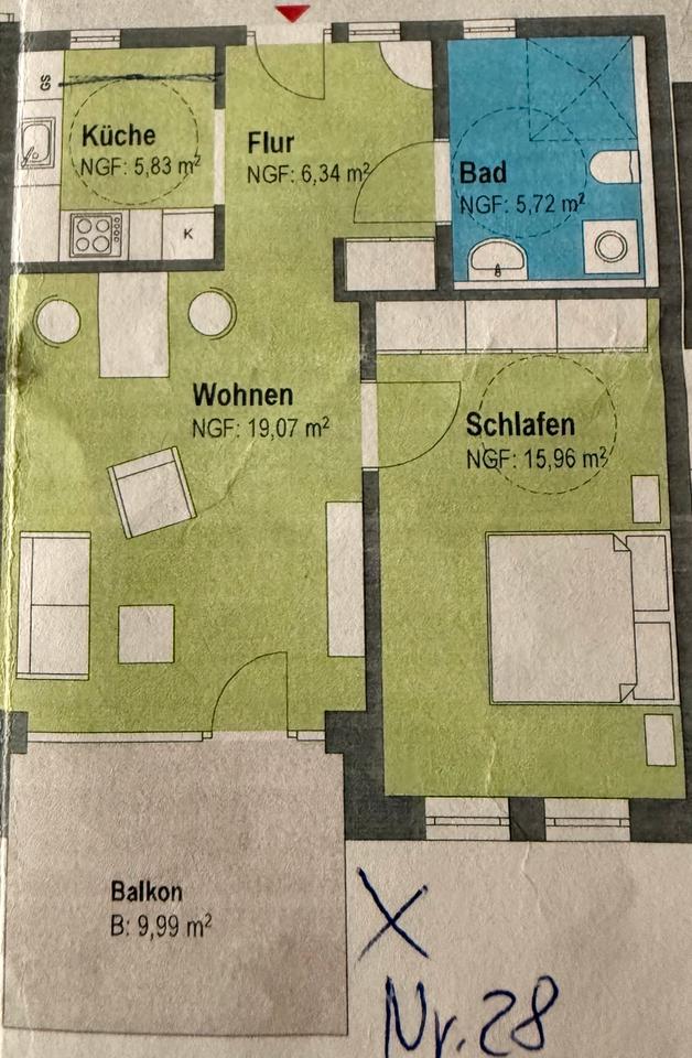 Thumbnail-Wohnung zur Miete in 91735 Muhr am See ab März 2026