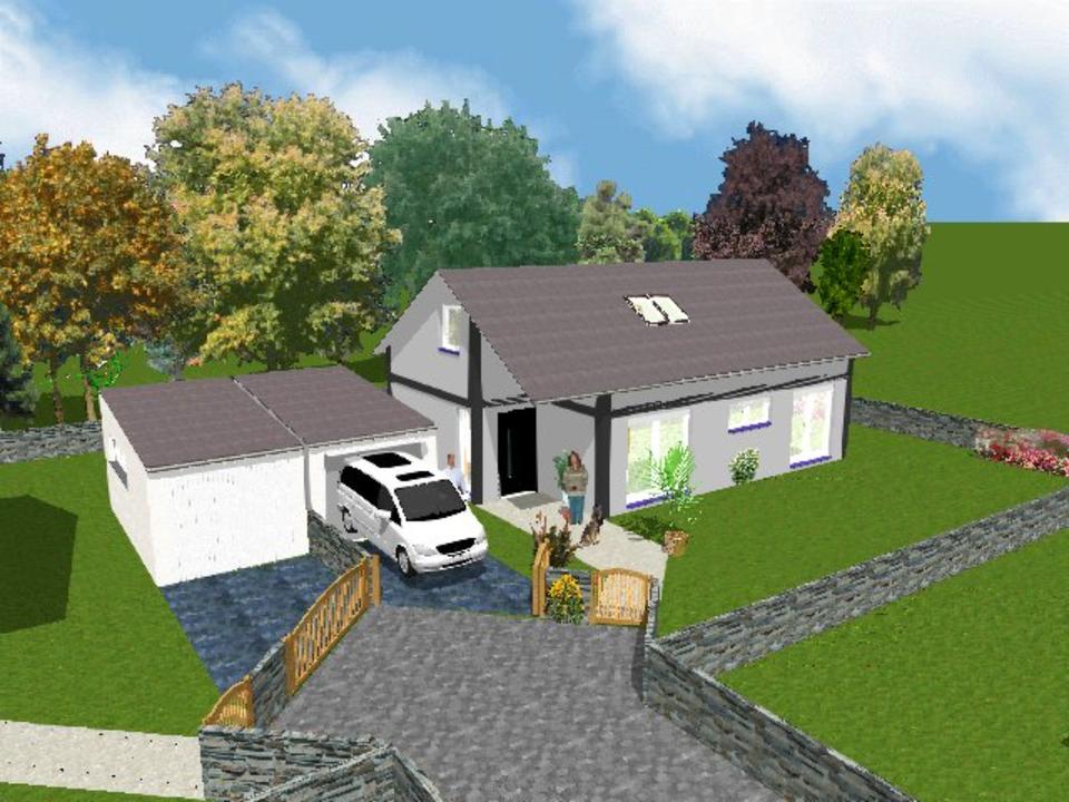 Thumbnail-Midi Häuser ab 60 - 90 m² inkl. 300 m² Grundstück ab 179950 Euro