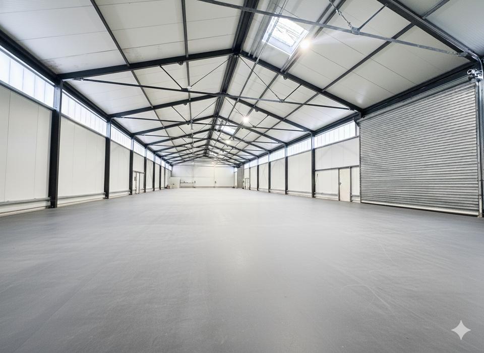 Thumbnail-Erstbezug Kirchheim: Stützenfreie Gewerbehalle mit Büro – Direkt an B16 A96