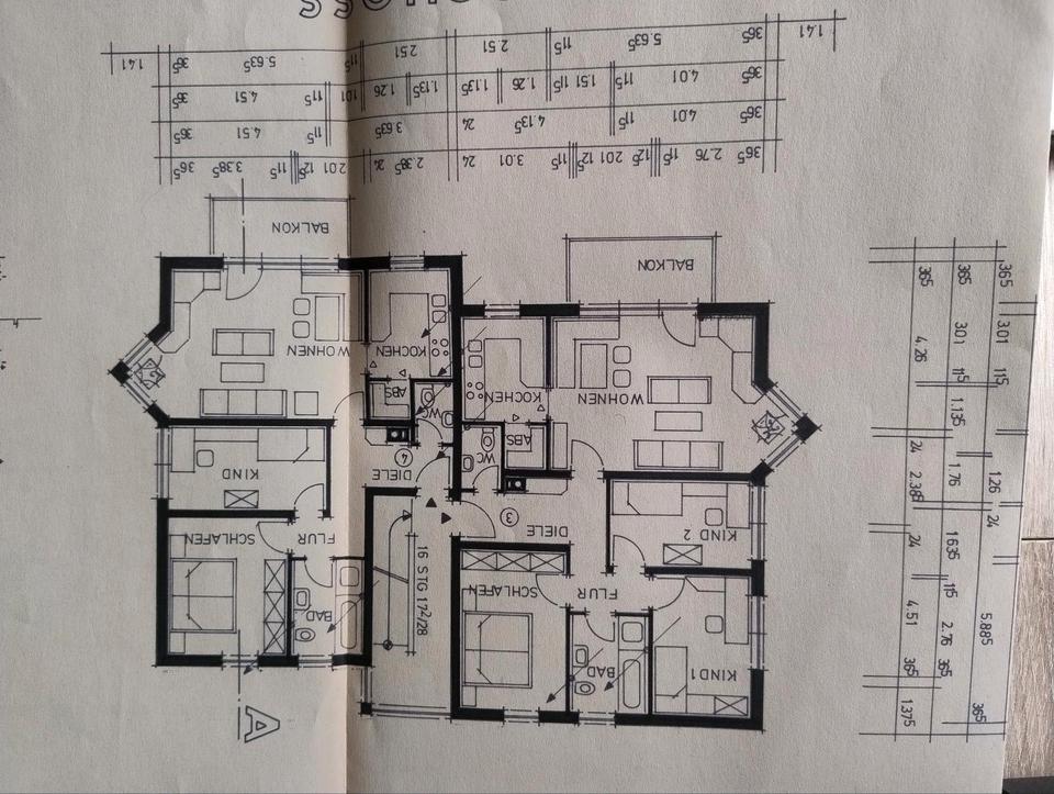 Thumbnail-Neu sanierte 4-Zimmer-Wohnung mit Balkon