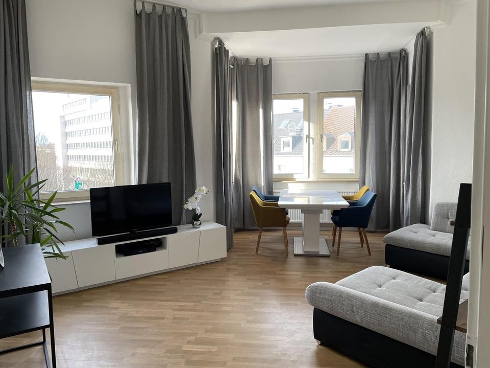 Thumbnail-Starting a new job in or around Essen? Fully furnished period apartment in a prime central location