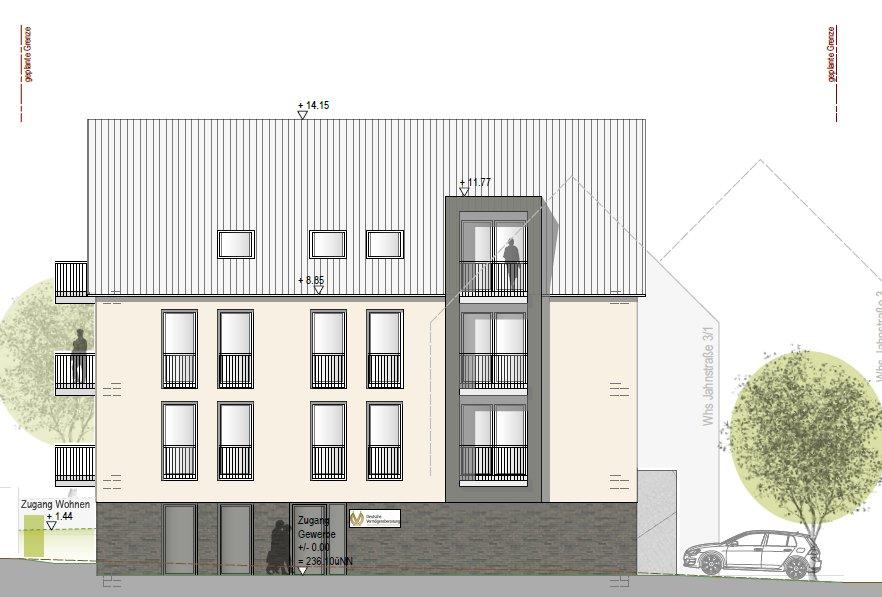 Thumbnail-Erstbezug - 4 Zi. Dachgeschosswohnung in Pfedelbach