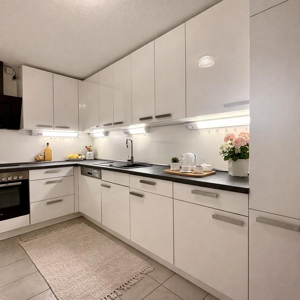 Thumbnail-Helles Souterrain-Loft 100 m²| Einbauküche | Passivhaus| A8-Nähe